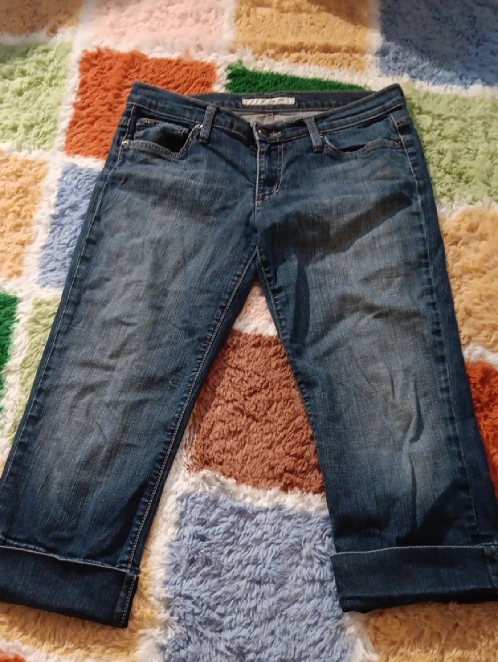 Joe's Jeans Medium Wash Cropped Jeans